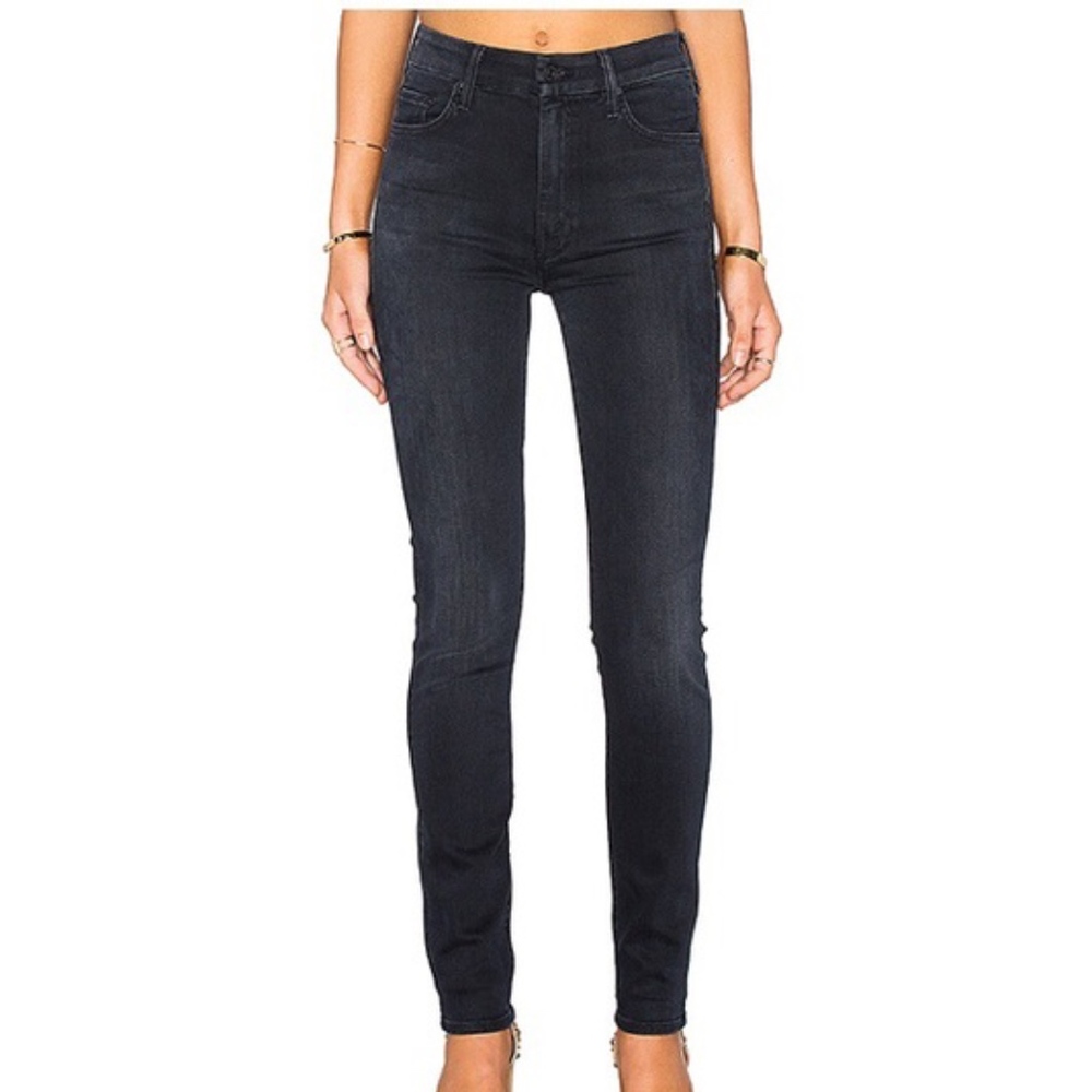 Mother Jeans The Looker Skinny Cropped. High Rise.
